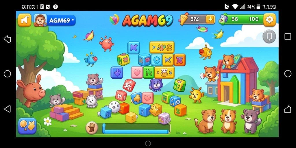 Gameplay seru AGAM69 dengan berbagai puzzle menantang.