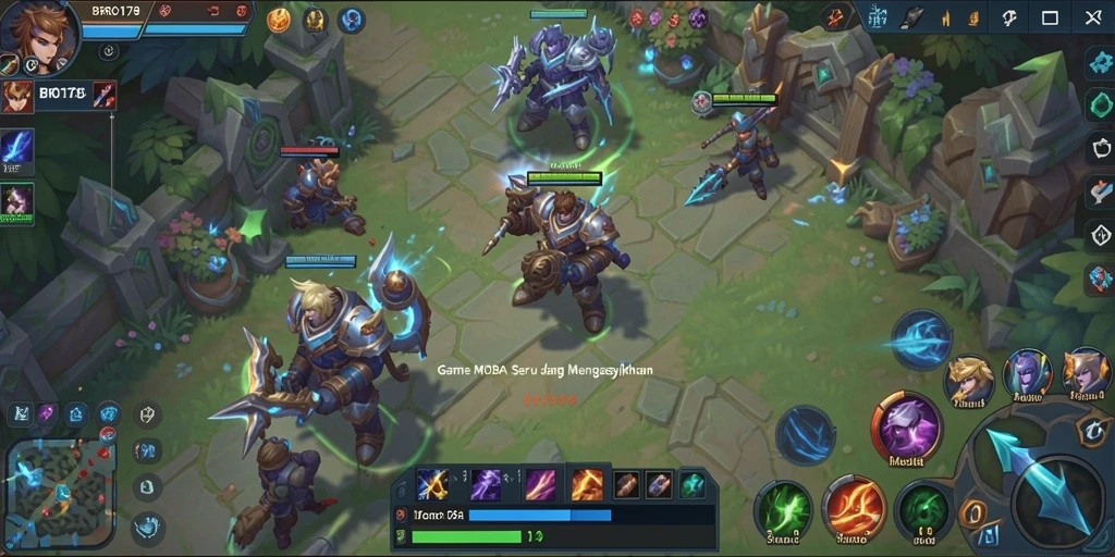 Tangkapan layar gameplay seru dari BRO178 yang penuh aksi.