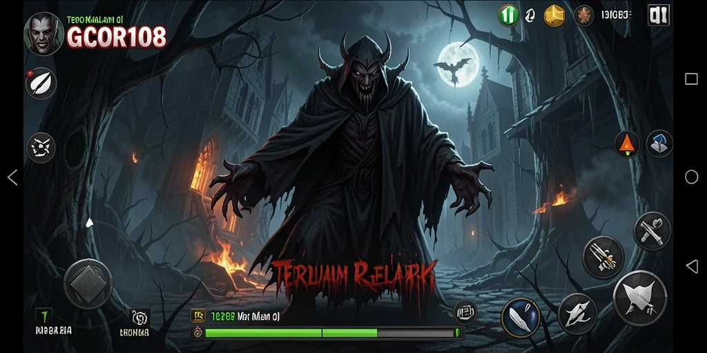 Tampilan gameplay GACOR108 yang mencekam dan menegangkan.