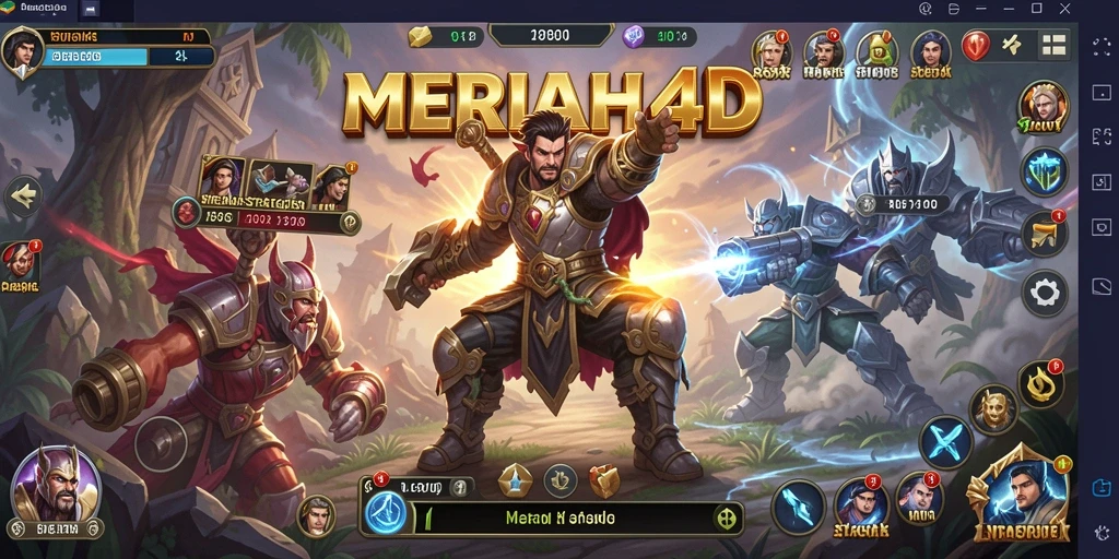 Tangkapan layar gameplay MERIAH4D penuh aksi dan ketegangan.