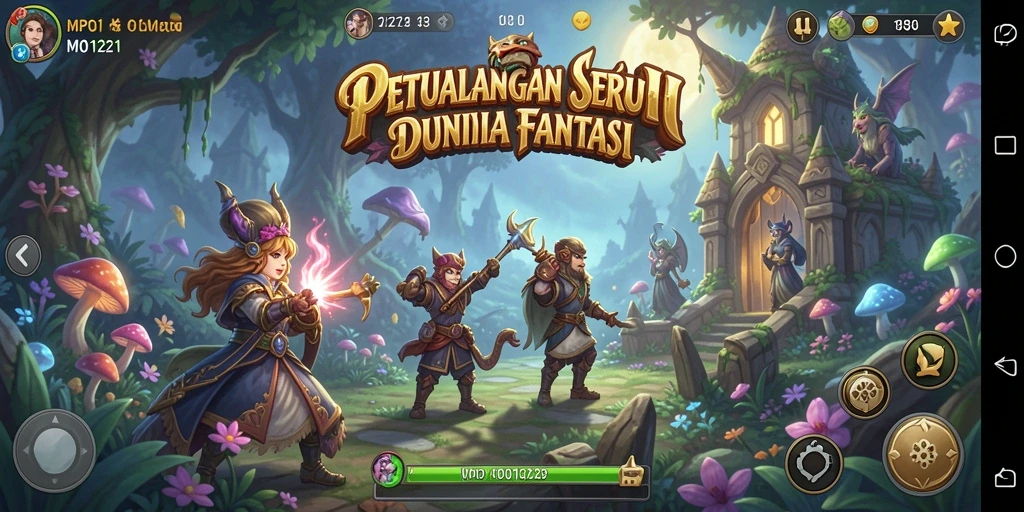 Tampilan gameplay MPO1221 yang menegangkan dan penuh aksi.