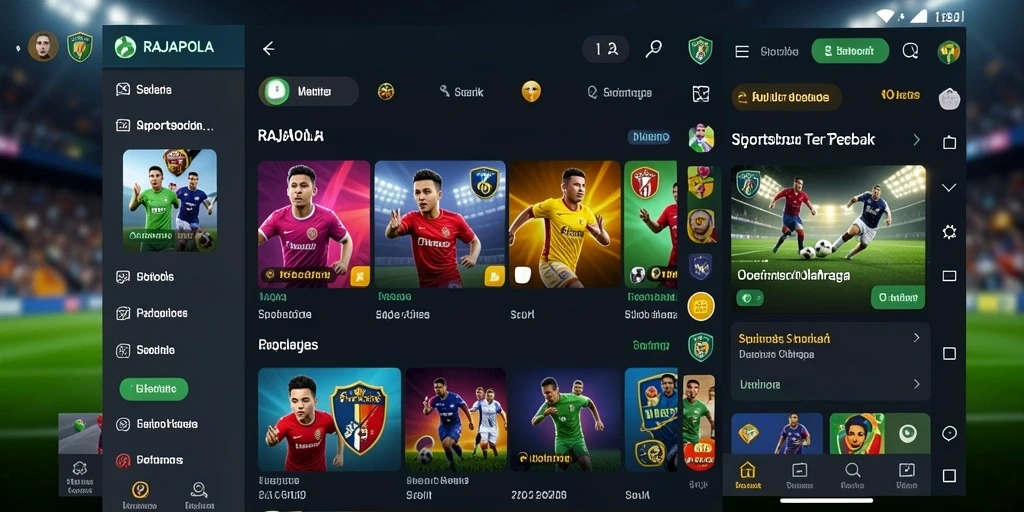 Tampilan gameplay RAJAPOLA dengan fitur taruhan yang menarik.