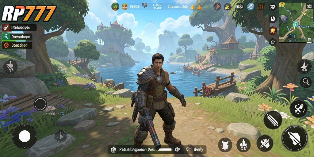 Gameplay Open World yang menakjubkan dalam RP777.
