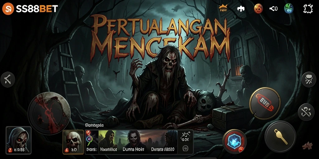 Gameplay yang mendebarkan dan atmosfer mencekam dalam SS88BET.