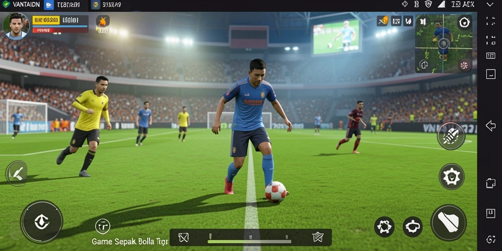 Screenshot gameplay VANTAIDN yang intens dan mendebarkan.