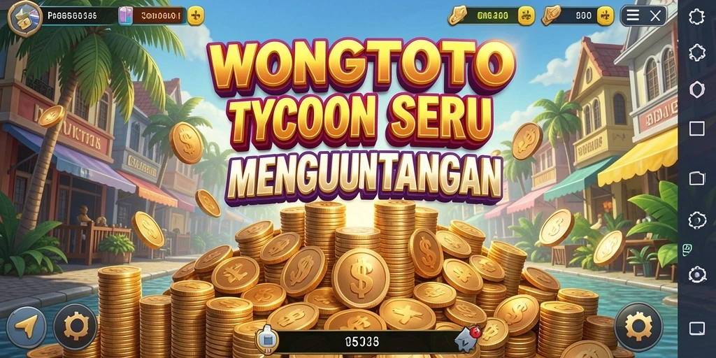Tampilan gameplay WONGTOTO yang menarik dengan elemen Tycoon.
